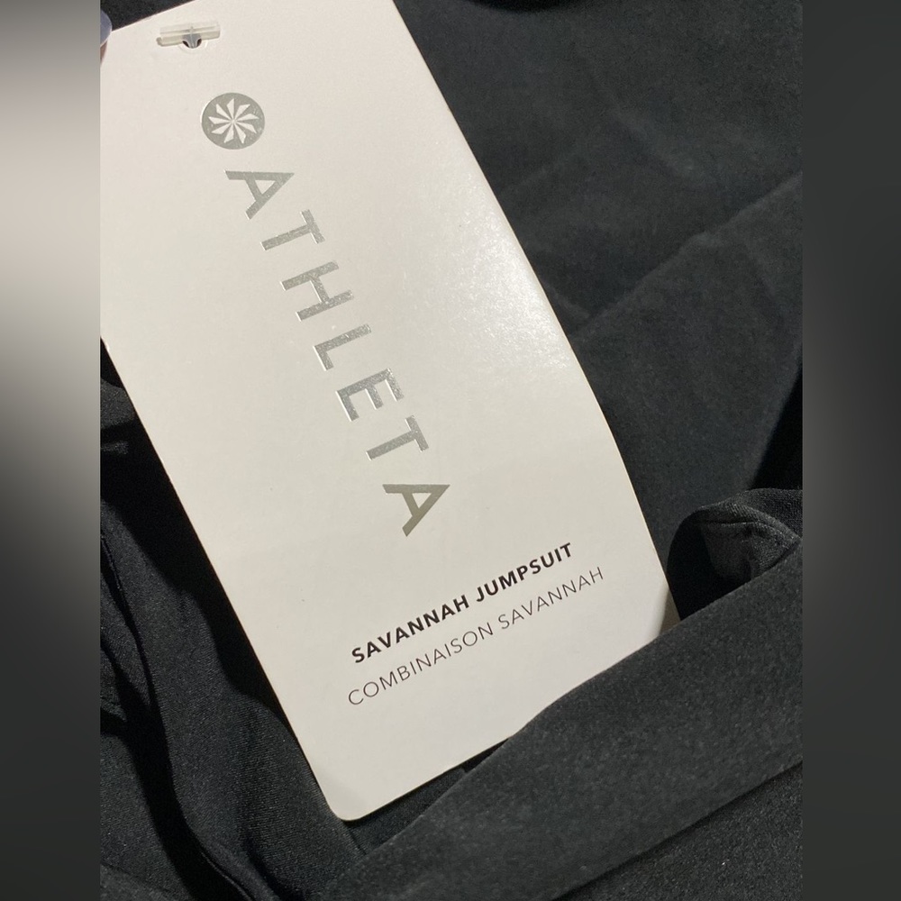 Athleta Savannah Jumpsuit // Black - Picture 13 of 16